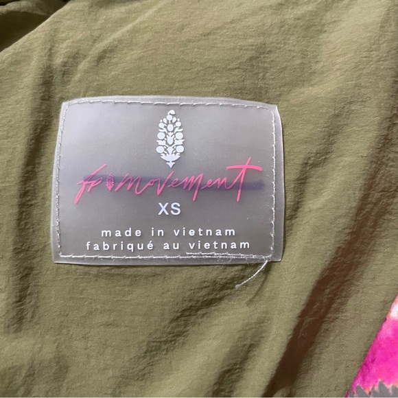 Free People Movement Printed Pippa Packable Puffer Quilted Jacket Sz XS - Picture 13 of 14